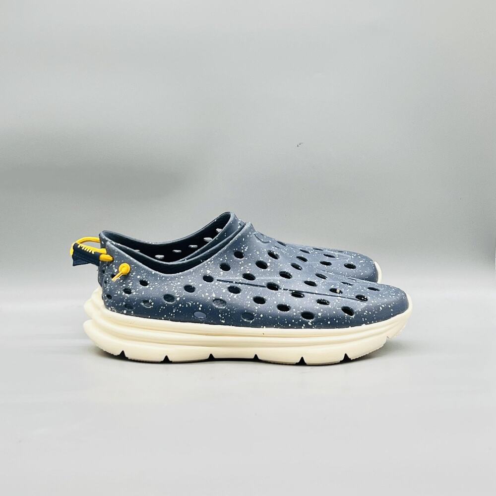 Kane Shoes Womens 10 Blue Speckled Revive Recovery Slip On Clog Lightweight